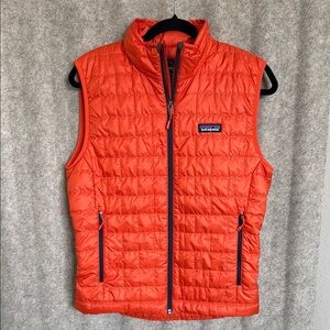 Patagonia Men's Nano Puff Vest, Orange